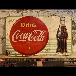 Antique coke sign